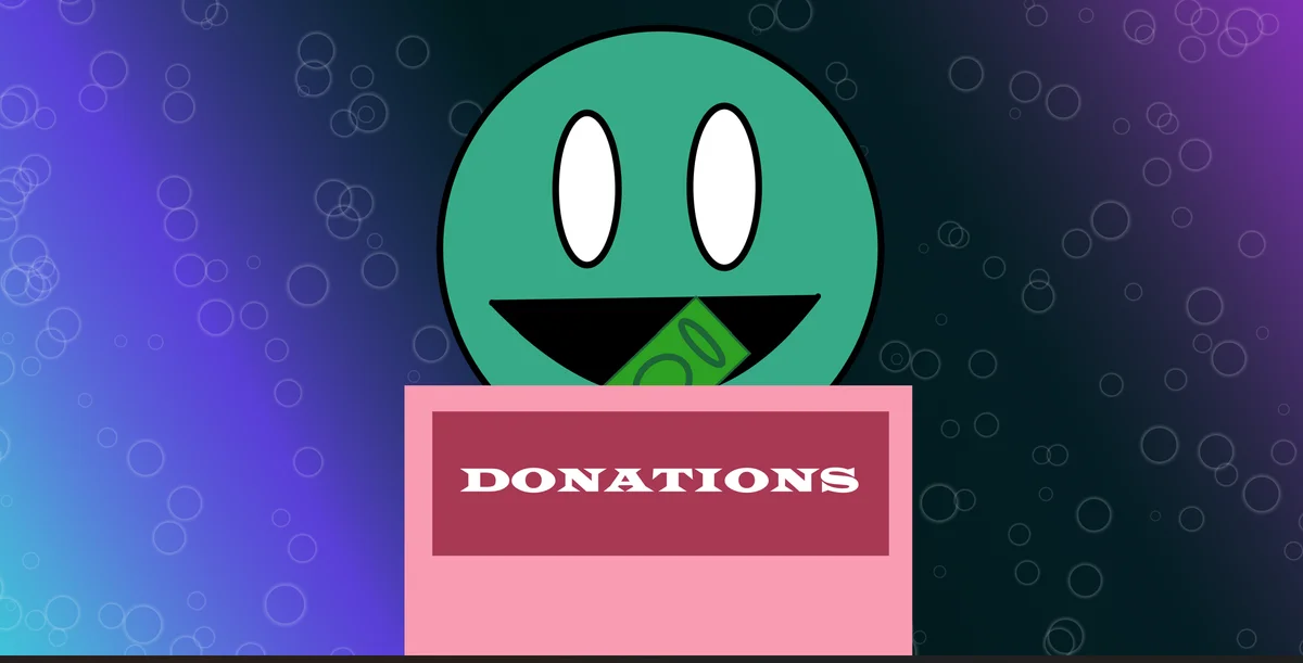 QR codes for donation drop-off points and information tracking