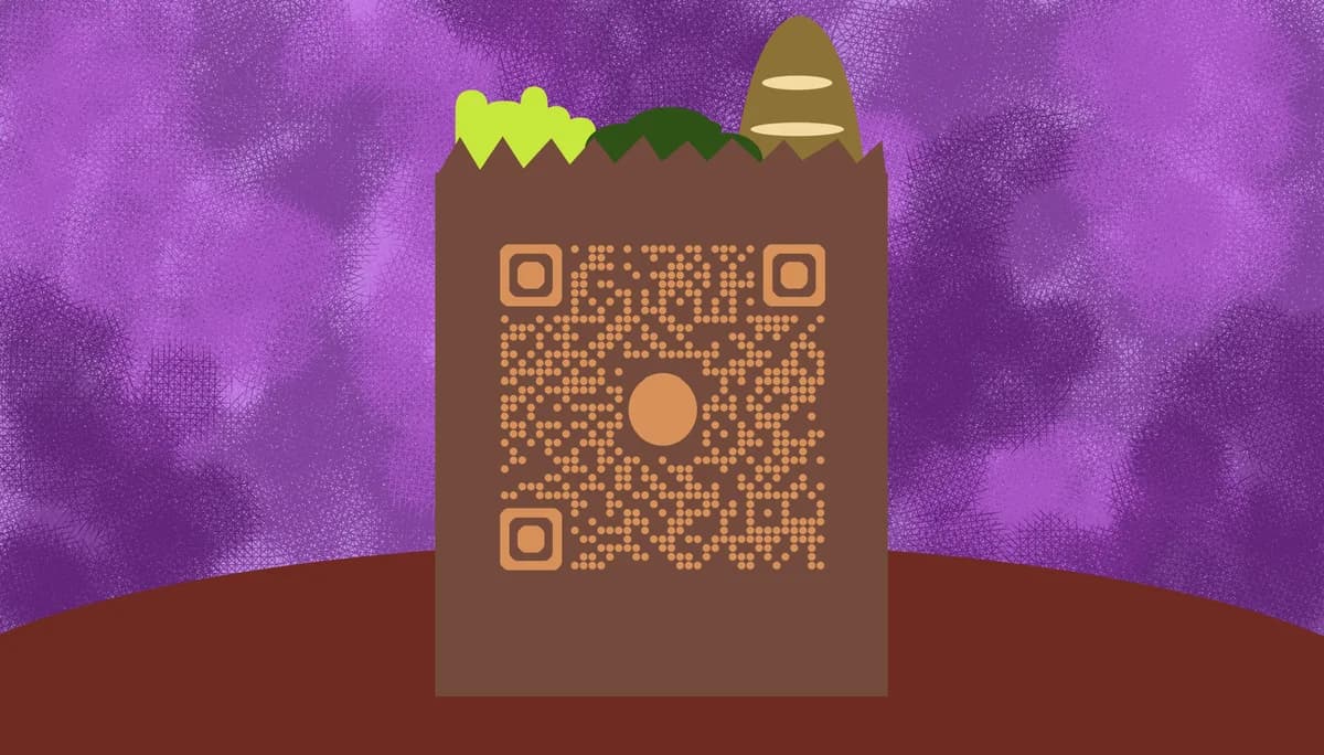 Supermarket QR code generator for digital shopping experiences