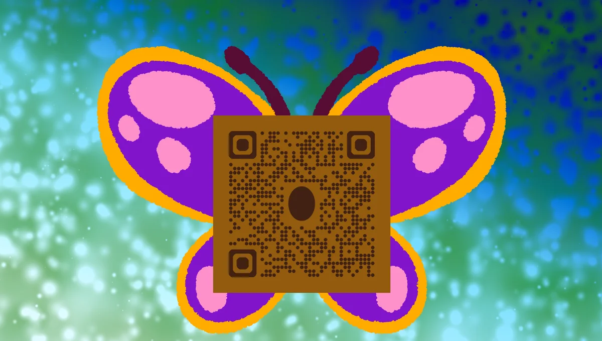 Logo transform QR code generator for branded marketing