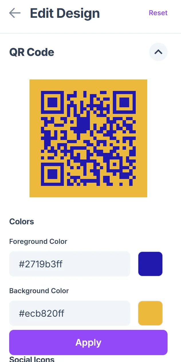 Customise the design (optional)